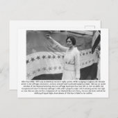 Alice Paul – フェミニスト ポストカード (正面/裏面)