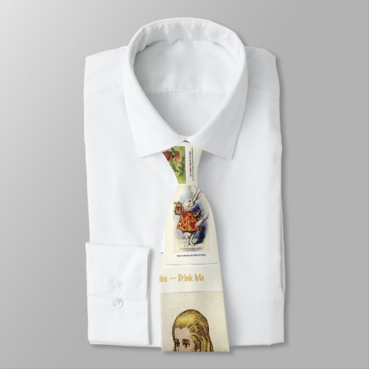 Alice_poison_drink_me、WHITE_RABBIT_excellent_i… ネクタイ (タイ)