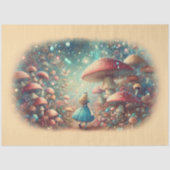 Alice’s Mystical Forest Path Decoupage 薄葉紙 (正面)