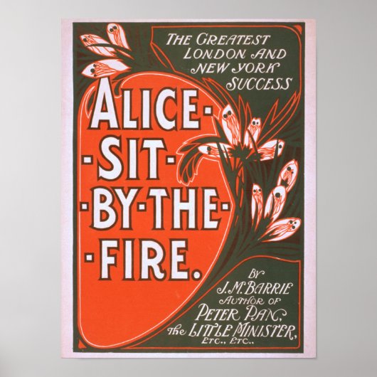Alice Sit by the Fire 素晴らし London 遊 Poster ポスター (正面)