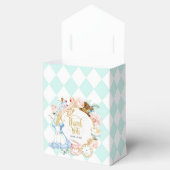 Alice teaパーティーワンダーランド誕生日パープル好意b フェイバーボックス (オープン)