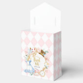 Alice teaパーティーワンダーランド誕生日パープル好意b フェイバーボックス (オープン)