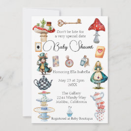 Alice Teaパーティー 招待状