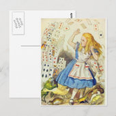Alice & the Cardsフルカラー ポストカード (正面/裏面)