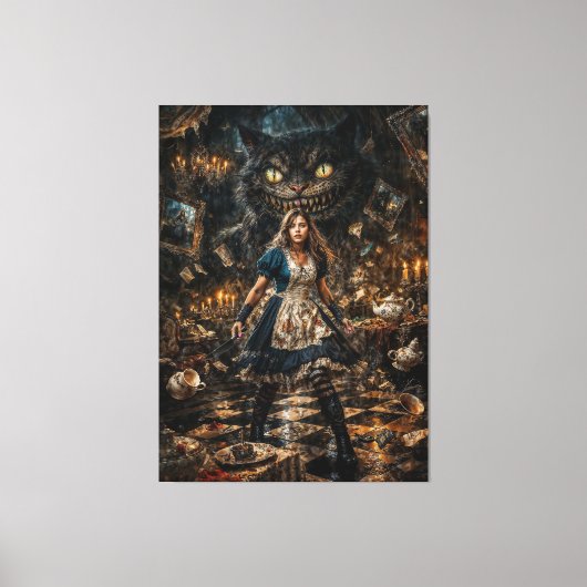 Alice: The Mad Chase キャンバスプリント (正面)