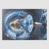 Alice Through the Portal Decoupage 薄葉紙 (正面)