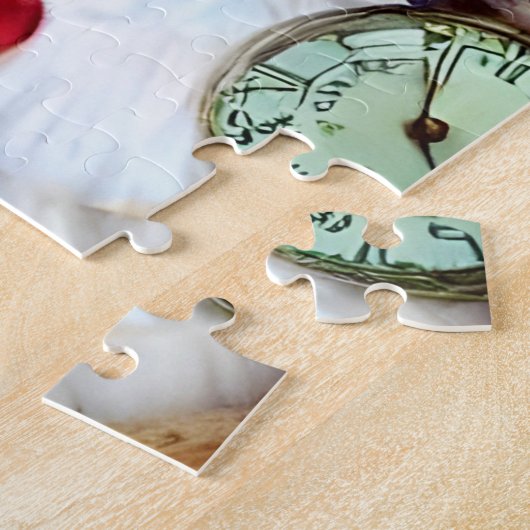 Alice Time 保 Moving AI  Generated Art ジグソーパズル (側面)