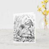 Alice with Cards カード (黄色い花)