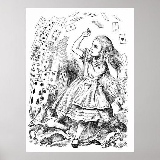 Alice with Cards ポスター (正面)