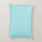 AliceBlueカラー無地の装飾用クッション アクセントクッション (裏面(縦))
