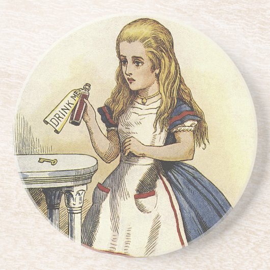 Aliceinの不思議の国は私をコースター飲みます コースター (正面)
