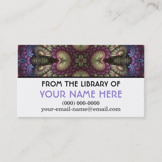 AlicesのAsters IIメディアカード 名刺 (正面)