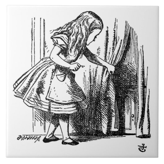 Alice's Adventures in Wonderland タイル (正面)