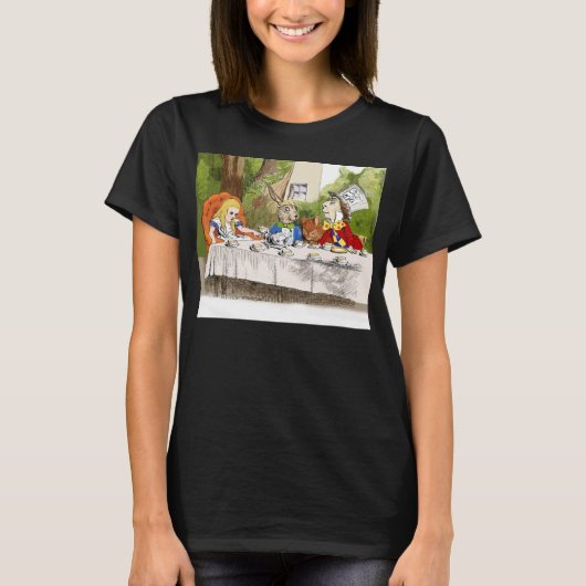 Alice's Adventures in Wonderland Tシャツ (正面)