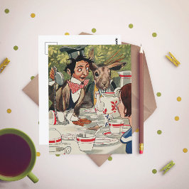 Alice's Adventures in Wonderland Teaパーティーヴィンテージ ポストカード