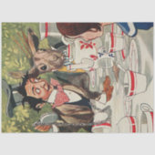 Alice's Adventures in Wonderland Teaパーティーヴィンテージ 薄葉紙 (正面)