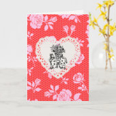 Alice's Adventures in Wonderland Valentine's Card カード (黄色い花)