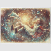 Alice's Rabbit Hole Fantasy Decoupage 薄葉紙 (正面)