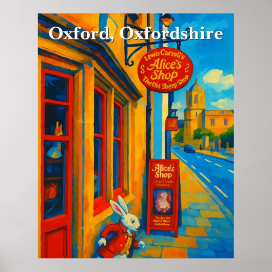 Alice's Shop - The Old Sheep 絵を描 Shop, s ポスター (正面)
