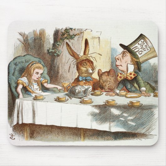 Alice's Tea Party マウスパッド (正面)