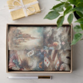 Alice's Whimsical Castle Quest Decoupage 薄葉紙 (ギフト)