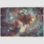 Alice's Whimsical Watercolor Fall Decoupage 薄葉紙 (正面)