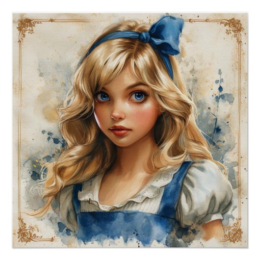 Alice's Whimsyファンタジー: Wonderland Whimsy ポスター (正面)