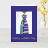 Alicia L. McDanielの「Daddy's Tie」カード カード (黄色い花)