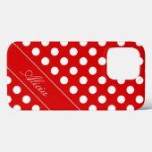 Alicia - My Own Name /文字テンプレート、Red Case-Mate Case-Mate iPhoneケース (裏面 (横))