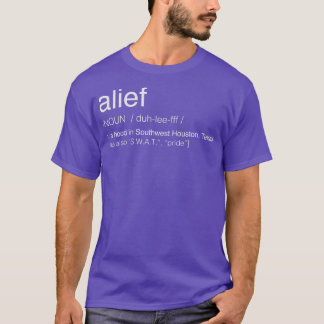 Aliefディクショナリ定義S Tシャツ