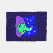 Alien フリースブランケット (正面(横))