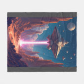 Alien フリースブランケット (正面(横))