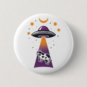 Alien Abduction 缶バッジ (正面)