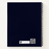 Alien Abduction Checklist | Whimsical Retro Sci-Fi ノートブック (裏面)