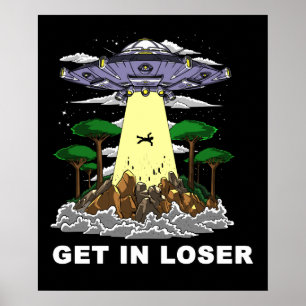 Alien Abduction Space UFO Conspiracy ポスター