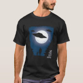 Alien Abduction  UFO We Are Not Alone Tシャツ (正面)