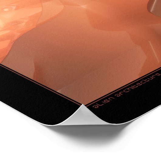 alien architecture ポスター (角)