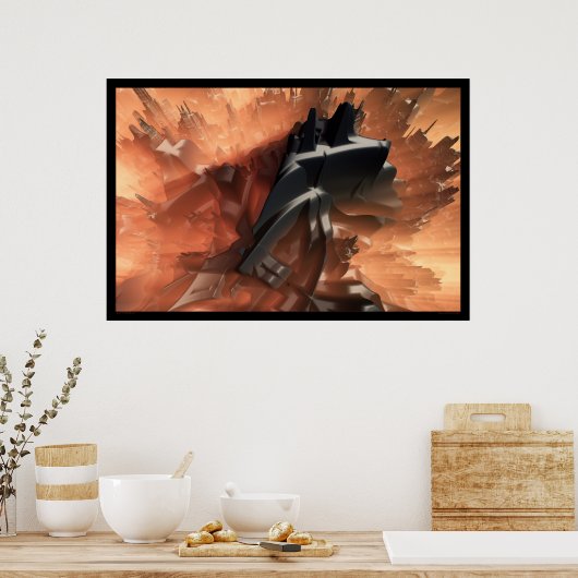 alien architecture ポスター (キッチン)