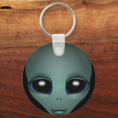 Alien Art Key Chain Extraterrestrial Gifts & Decor キーホルダー (正面)