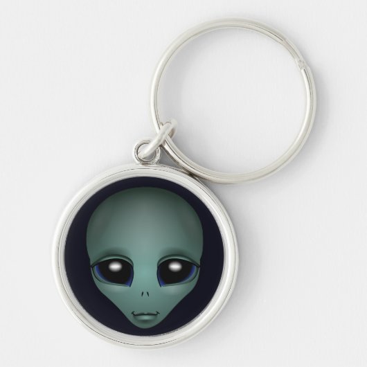 Alien Art Key Chain Extraterrestrial Gifts & Decor キーホルダー (正面)