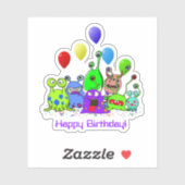 Alien Art * Party with Aliens シール (シート)