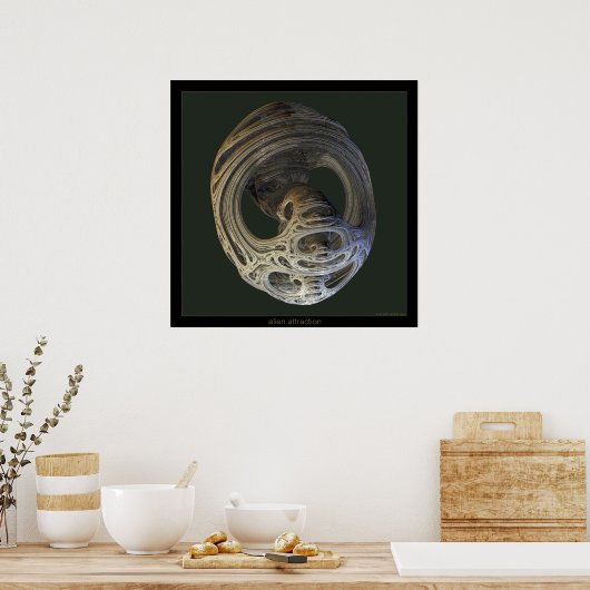 alien attraction ポスター (キッチン)