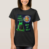 Alien Bble Funny Brainrot Dog Meme Space I Am Bble Tシャツ (正面)