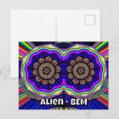 Alien - BEM (you may change the words) ポストカード (正面/裏面)