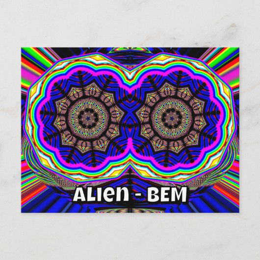 Alien - BEM (you may change the words) ポストカード (正面)