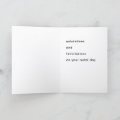 Alien Birthday card new verse by Jo Images サンキューカード (内部)