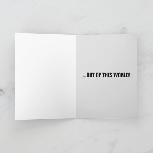 ALIEN BIRTHDAY CARDS カード (内部)