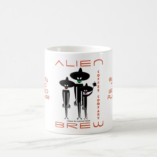 Alien Brew Coffee Company コーヒーマグカップ (中央)