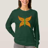 Alien Butterfly Long Sleeve T-Shirt Tシャツ (正面)