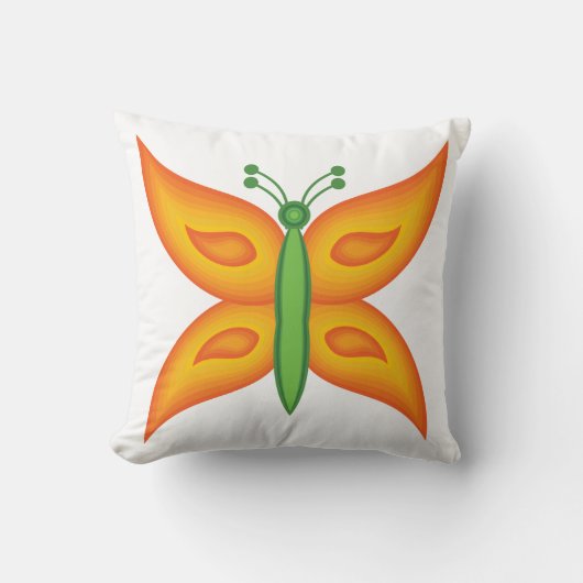 Alien Butterfly Pillow クッション (正面)